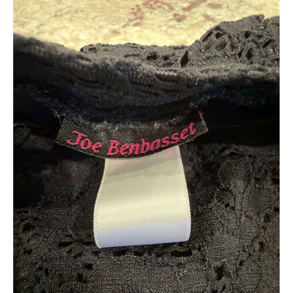Joe Benbasset Black Lace Skater Skirt Women's‎ Size S - Picture 2 of 5